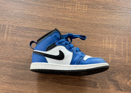 Blue with Black - KIDS NIKE - Size 12C*