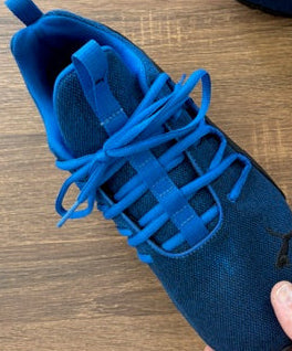 Blue with Black - NIKE AXELION BUBBLE GRAPHIC - Size 10.5*