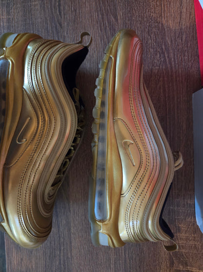 " Metallic Gold " - NIKE AIR MAX 97 - Size 11.5*