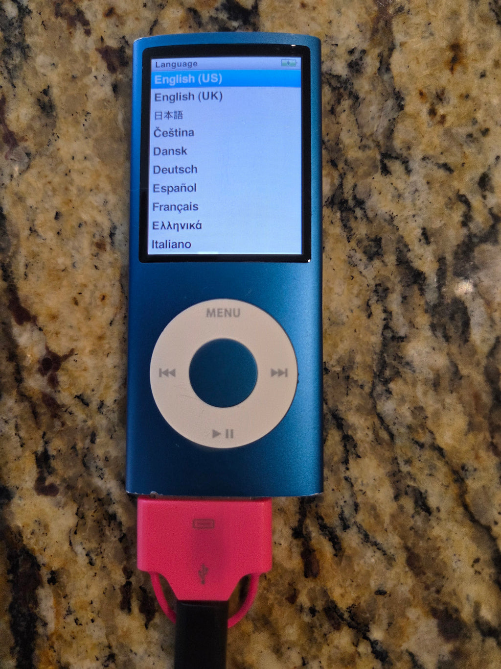 iPod Nano (2008) * 8GB - BLUE