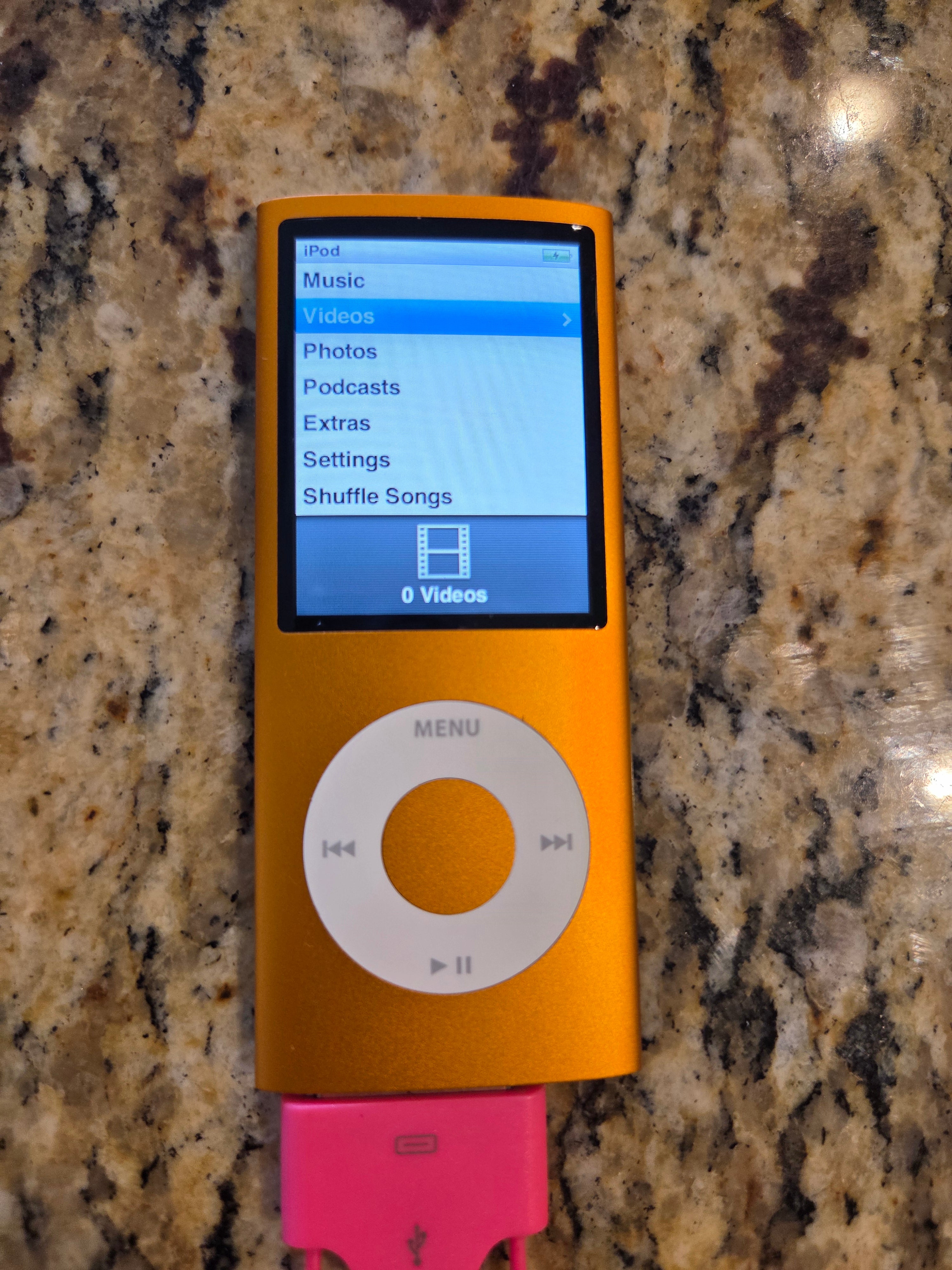 iPod Nano (2008) * 16GB - ORANGE GOLD