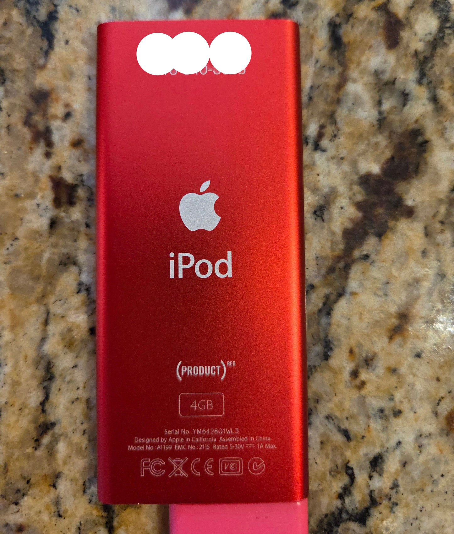 iPod Nano * 4GB - RED