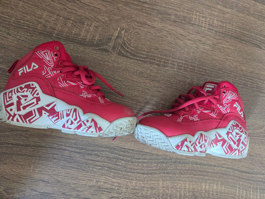 Red & White - KID FILA MB NIGHT WALK - Size 12 * KIDS