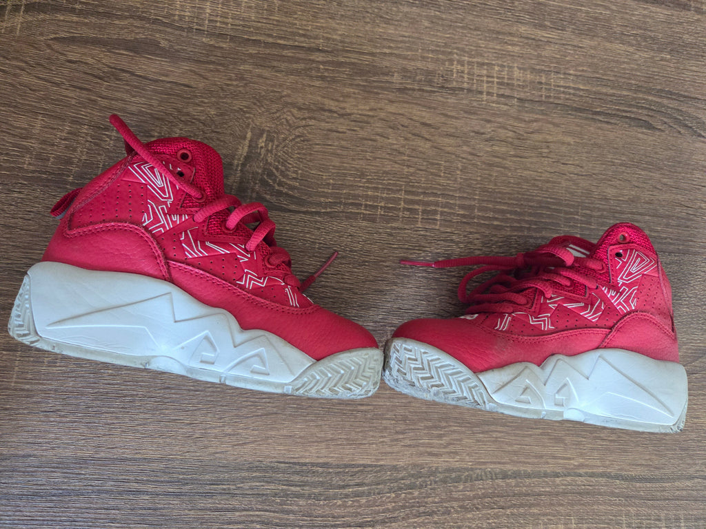 Red & White - KID FILA MB NIGHT WALK - Size 12 * KIDS