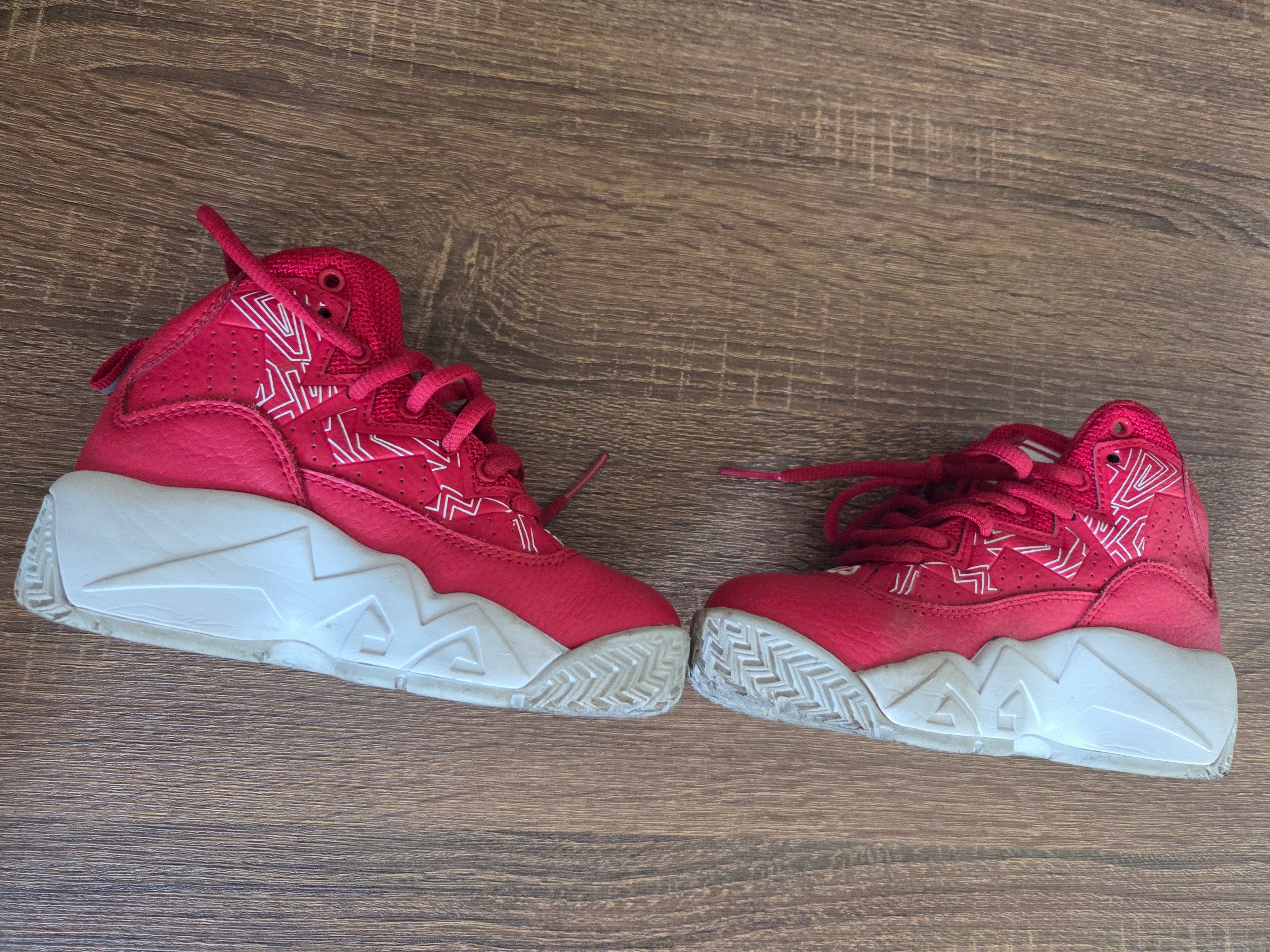 Red & White - KID FILA MB NIGHT WALK - Size 12 * KIDS