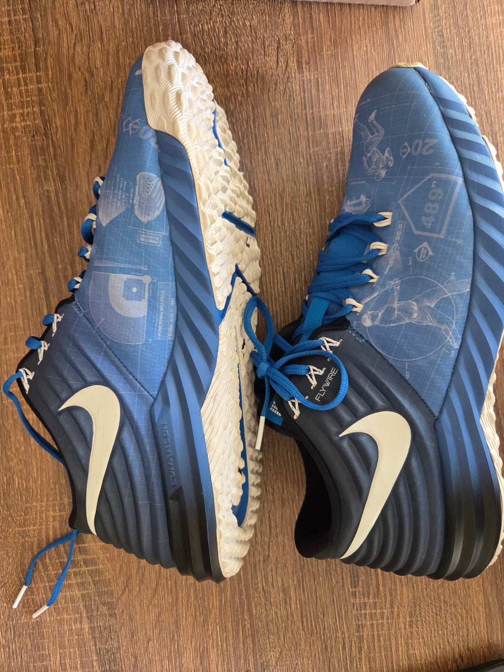 Blue "Baseball" - NIKE - Size 11.5*