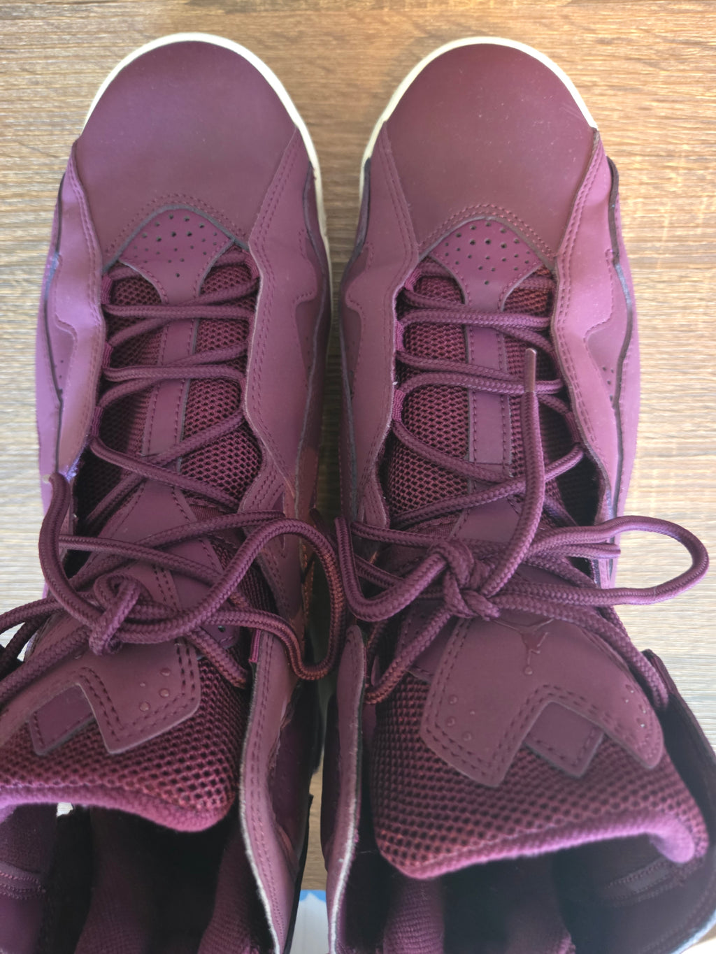 " Burgundy Bordeaux " - AIR JORDAN TRUE FLIGHT - Size 11.5*