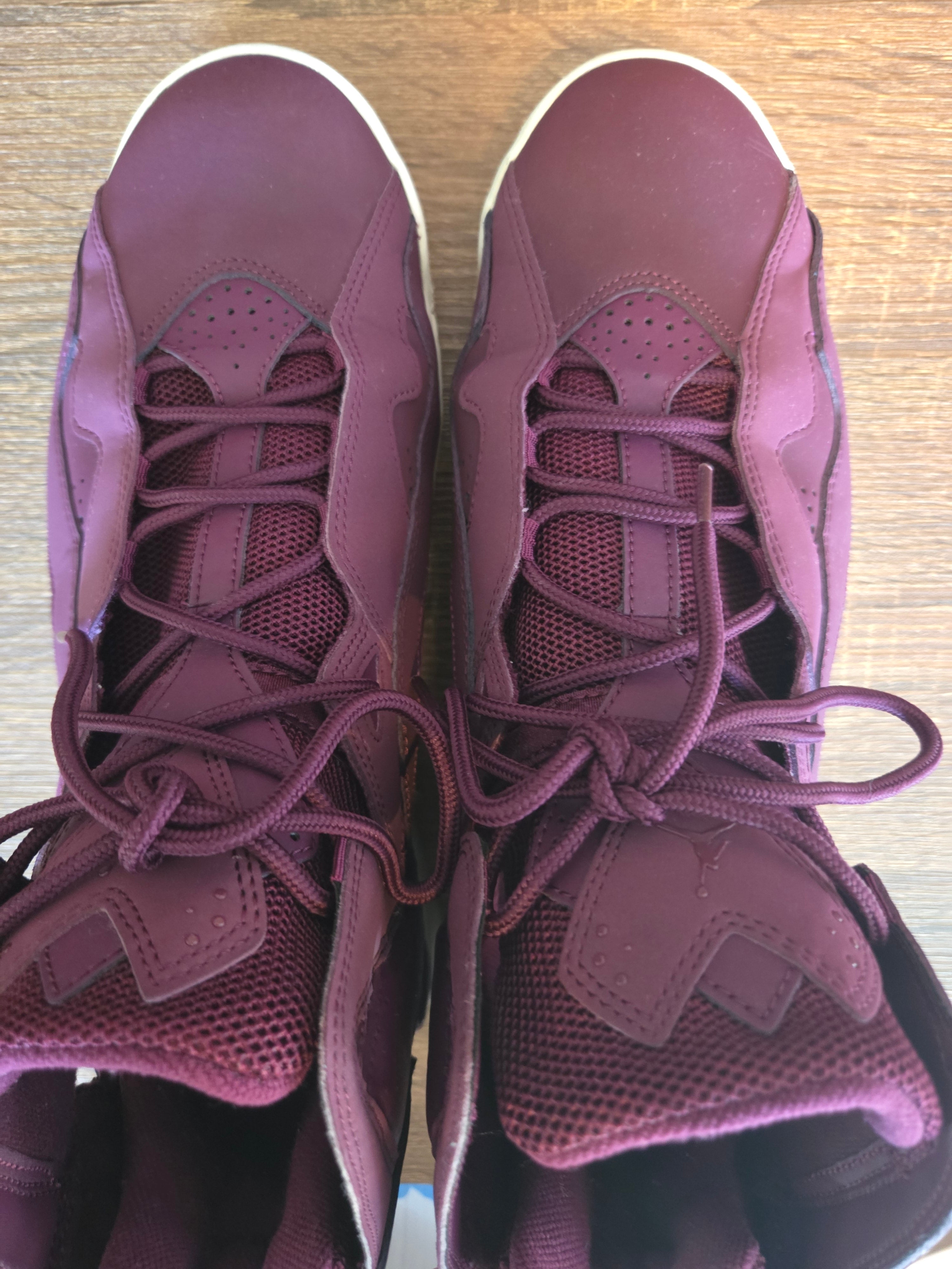 " Burgundy Bordeaux " - AIR JORDAN TRUE FLIGHT - Size 11.5*