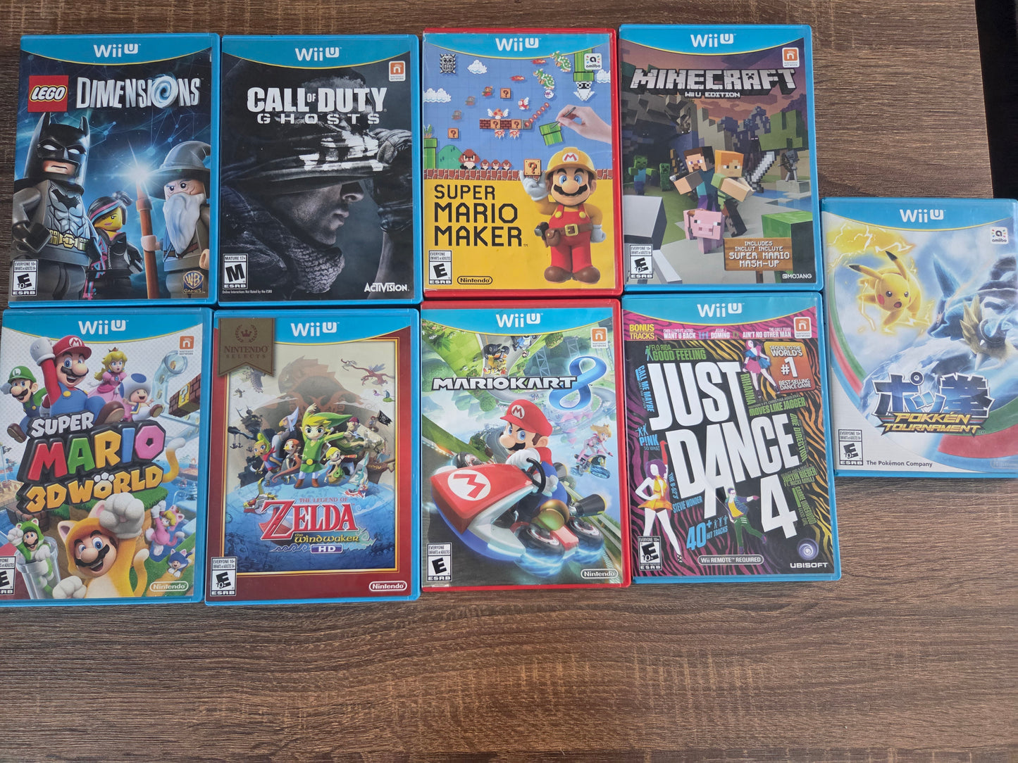 Wii U Bundle02 w/ 9 Games!