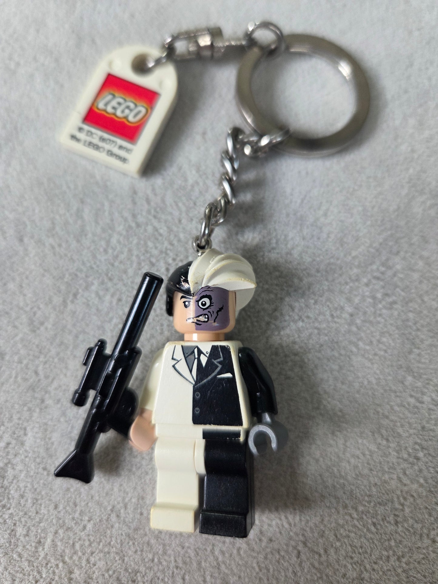 "Two Face" Collectable Lego Keychain*