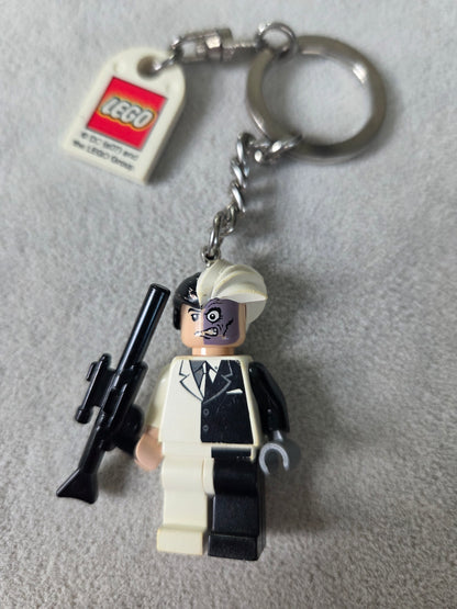 "Two Face" Collectable Lego Keychain*