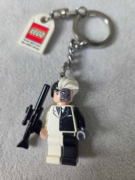 "Two Face" Collectable Lego Keychain*