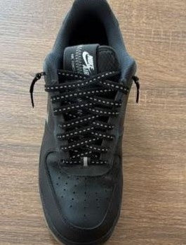 ALL BLACK - NIKE AIR FORCE 1's - Size 11.5*