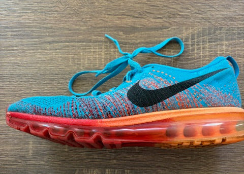 Blue / Multicolor - NIKE FLYKNIT MAX - Size 11*