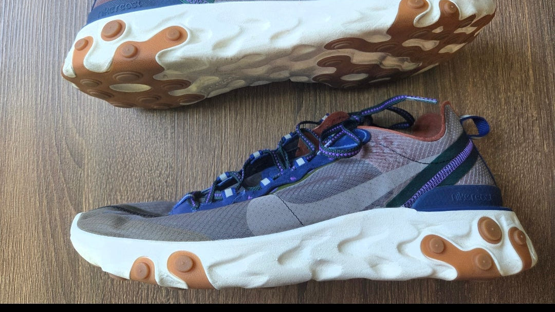 " Dusty Peach " - NIKE REACT ELEMENT 55 - Size 12*
