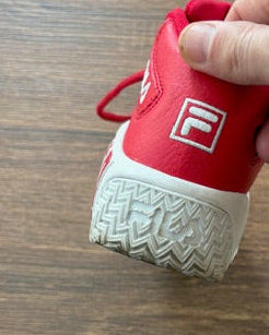 Red & White - KID FILA MB NIGHT WALK - Size 12 * KIDS