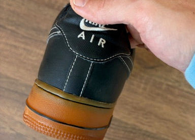 Black "Winterized" - NIKE / AIR FORCE 1's - Size 11