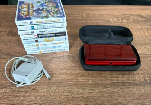 Nintendo 3DS Lite Bundle - w/ 9 Games including SHINOBI!
