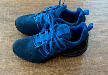 Blue with Black - NIKE AXELION BUBBLE GRAPHIC - Size 10.5*