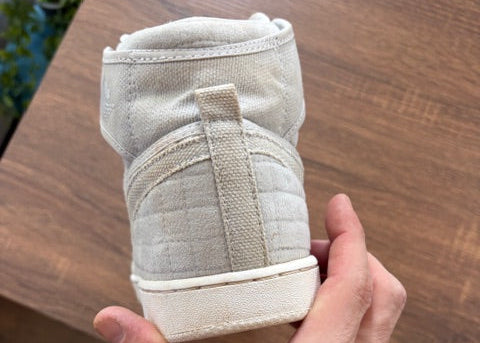 "Pure Platinum " - JORDAN AJKO HIGH QUILTED - Size 11.5*