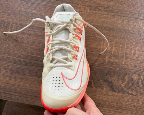 White with Orange / Pink - NIKE LUNAR BALLISTEC 1.5 - Size 10.5*