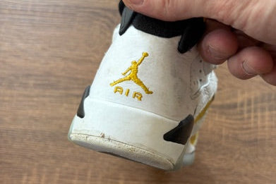 " Yellow Ochre " - JORDAN 6 RETRO - Size 4Y * KIDS