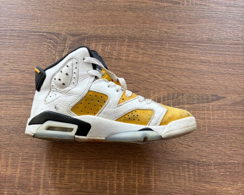 " Yellow Ochre " - JORDAN 6 RETRO - Size 4Y * KIDS