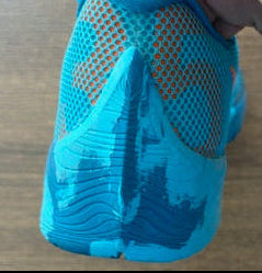 Blue with Orange Logo - NIKE JA 3 - Size 11*