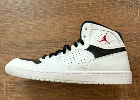 White with Black - AIR JORDANS - Size 11.5*