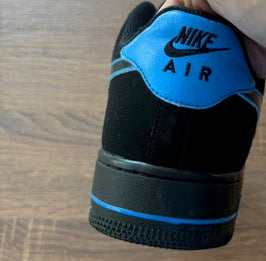 " Black Tiffany " - NIKE AIR FORCE 1's - SIZE 11*