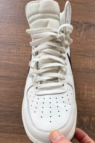 White with Brown - NIKE - Size 11.5 *