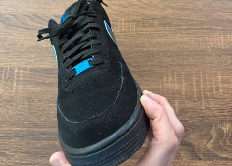 " Black Tiffany " - NIKE AIR FORCE 1's - SIZE 11*