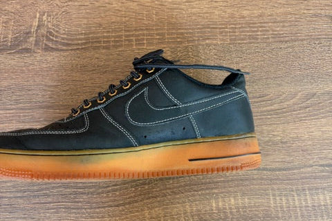 Black "Winterized" - NIKE / AIR FORCE 1's - Size 11