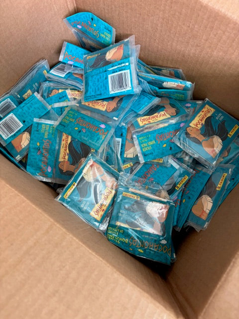 Vintage Pocahontas Sticker Book - Incudes full box of stickers