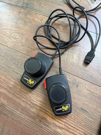Atari Bundle - w/ 4 Controllers (2 joysticks), & 37 Games!