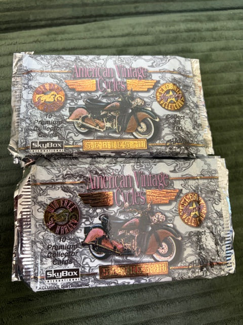 American Vintage Cycles - Collector cards
