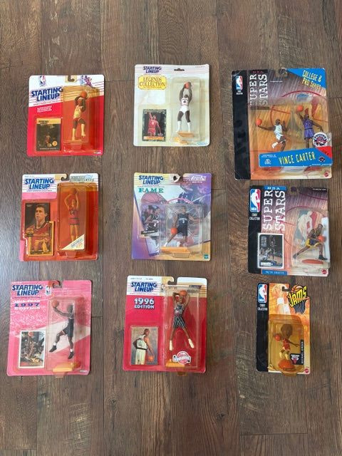 "Starting Lineup" NBA Collectables -BUNDLE-