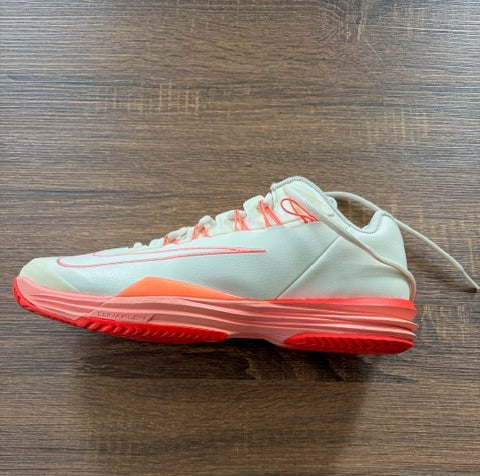 White with Orange / Pink - NIKE LUNAR BALLISTEC 1.5 - Size 10.5*