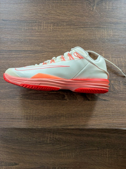 White with Orange / Pink - NIKE LUNAR BALLISTEC 1.5 - Size 10.5*