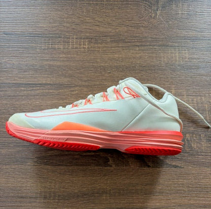 White with Orange / Pink - NIKE LUNAR BALLISTEC 1.5 - Size 10.5*