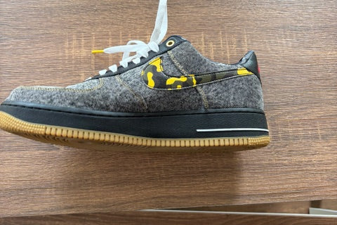 " Camo Denim Remix" - NIKE AIR FORCE 1's- 11.5*