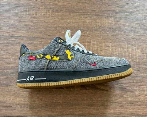 " Camo Denim Remix" - NIKE AIR FORCE 1's- 11.5*