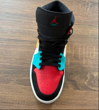 Multicolor - AIR JORDAN 1 MID - Size 11.5*