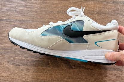 SIGNED - " Blue Lagoon " - NIKE AIR SKYLON 2 - Size 11.5*