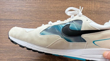 SIGNED - " Blue Lagoon " - NIKE AIR SKYLON 2 - Size 11.5*