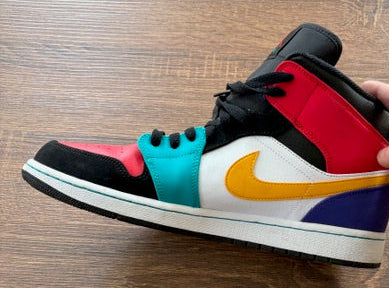 Multicolor - AIR JORDAN 1 MID - Size 11.5*