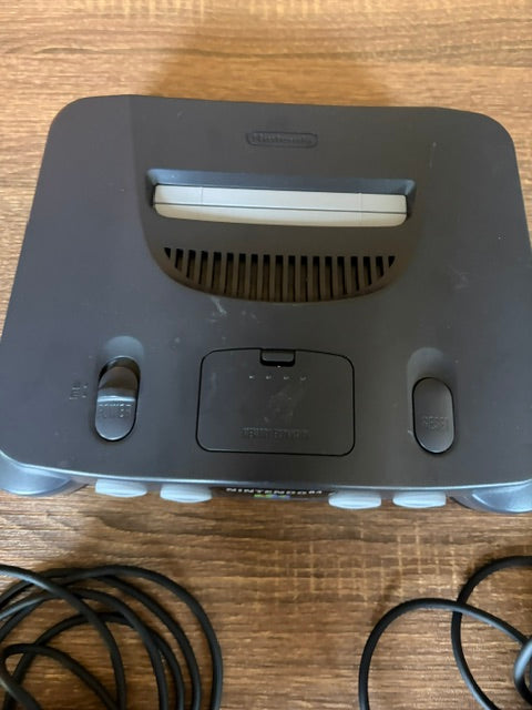 Nintendo 64 Bundle w/ 2 Controllers & 1 Game!