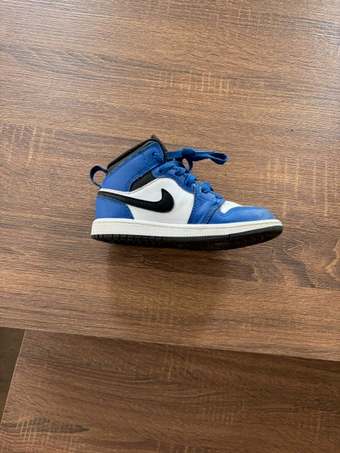 Blue with Black - KIDS NIKE - Size 12C*