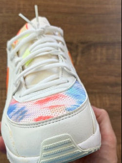White with Purple, & Orange / Multicolor - NIKE AIR MAX - Size 11*
