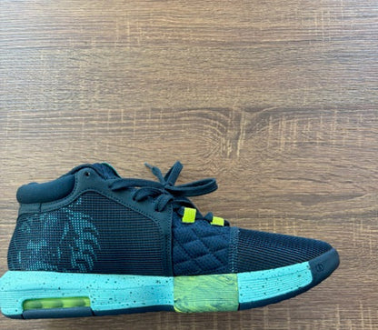 Navy Blue with Yellow - LEBRON WITNESS 8's - Size 11*
